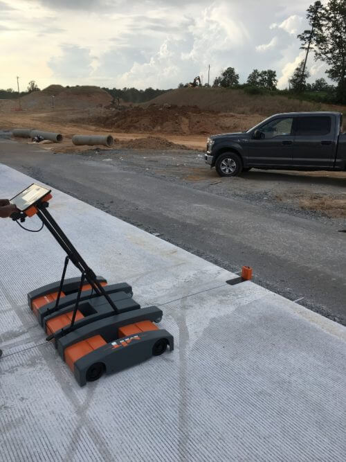 MIT-DOWEL-SCAN Tie Bar Alignment & Positioning Test Laser Guide