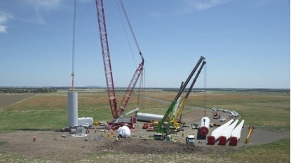 Plate Load Test Mt Gelliband Wind Farm Acciano Wind Turbine Blades
