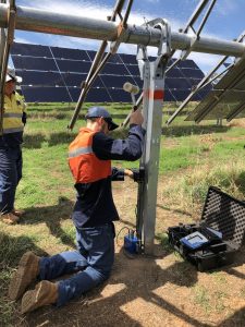 PANDA DCP in use on solar farm