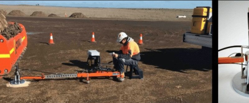 Plate Load Test on Windfarm
