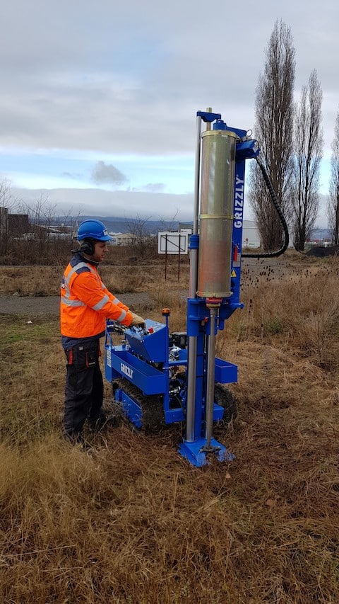 GRIZZLY Variable Energy Dynamic Probing Site Investigation NF P94-063 and EN ISO 22476-2