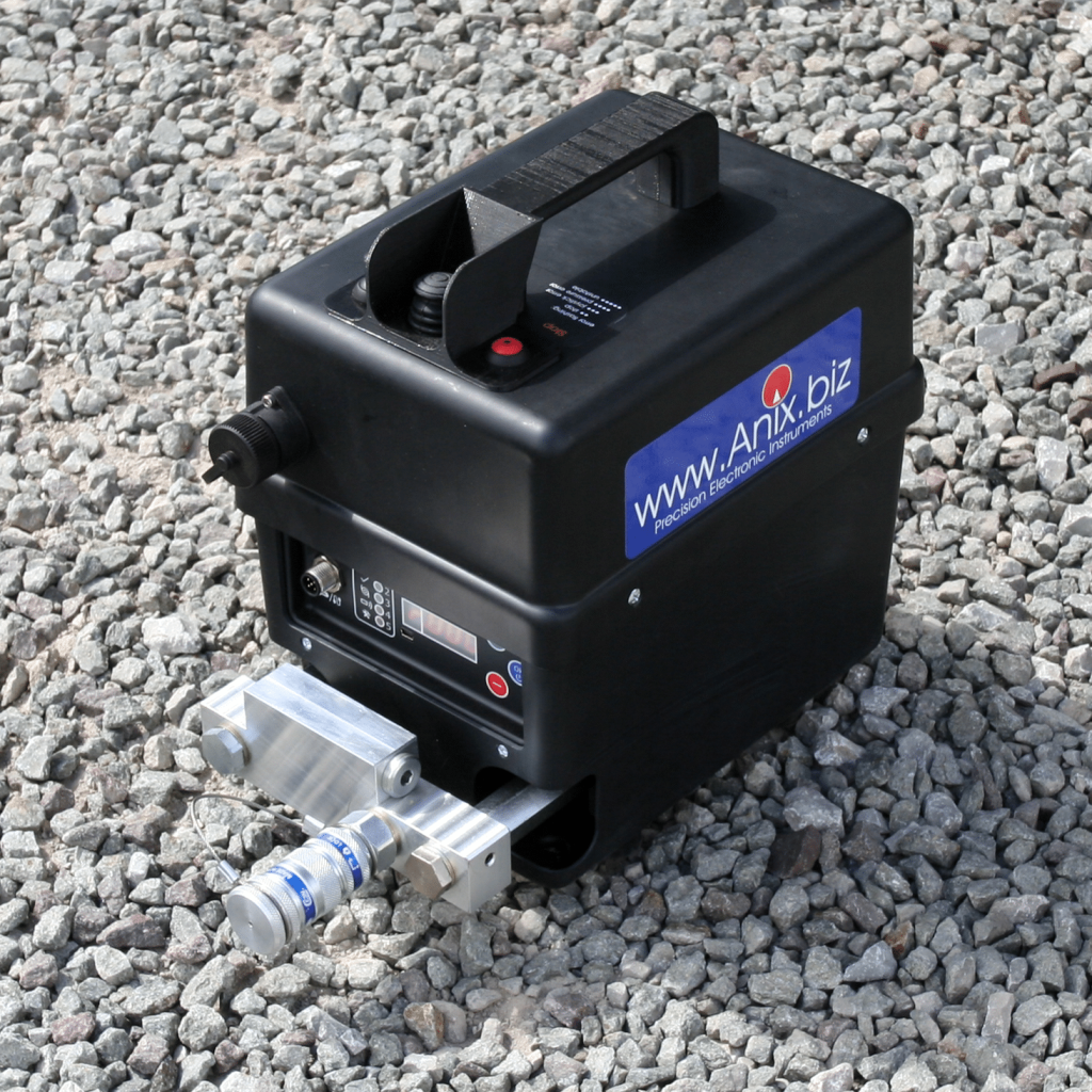 Automated Plate Load Test AX01 Anix Pump DIN 18134 and ASTM 1195 / ASTM 1196 Automated Plate Load Test AX01 Anix Pump DIN 18134 and ASTM 1195 / ASTM 1196 bearing capacity