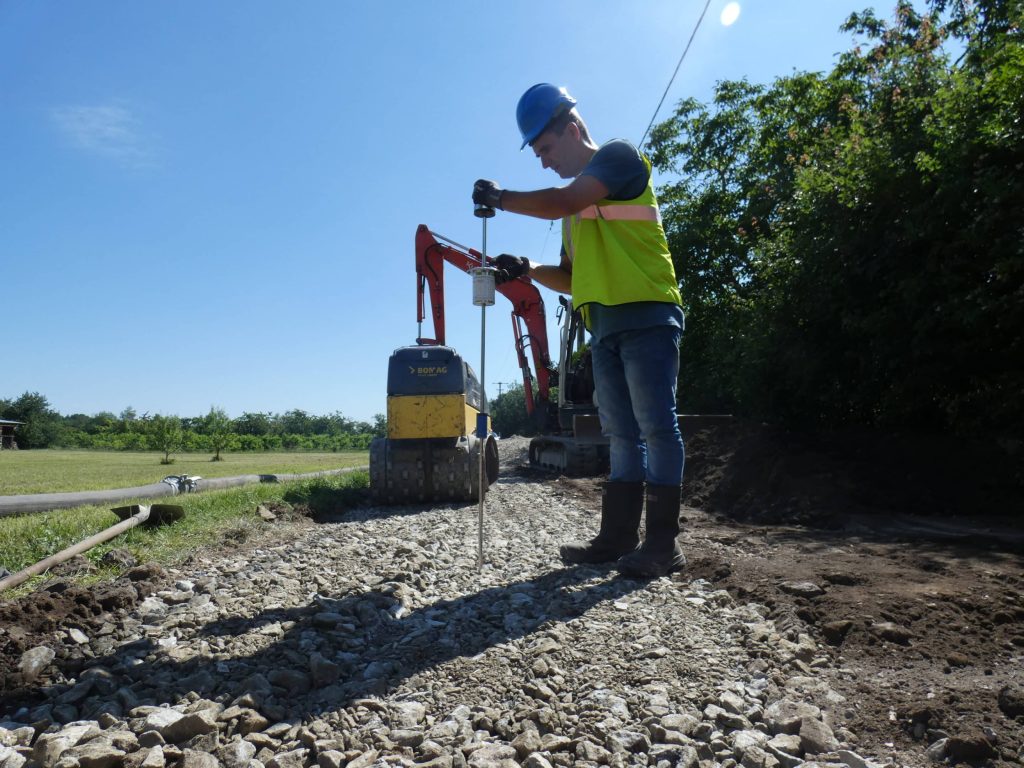 Compaction Control Pipe Backfill PANDITO dynamic cone penetrometer DCP Compaction Control Pipe Backfill PANDITO dynamic cone penetrometer DCP