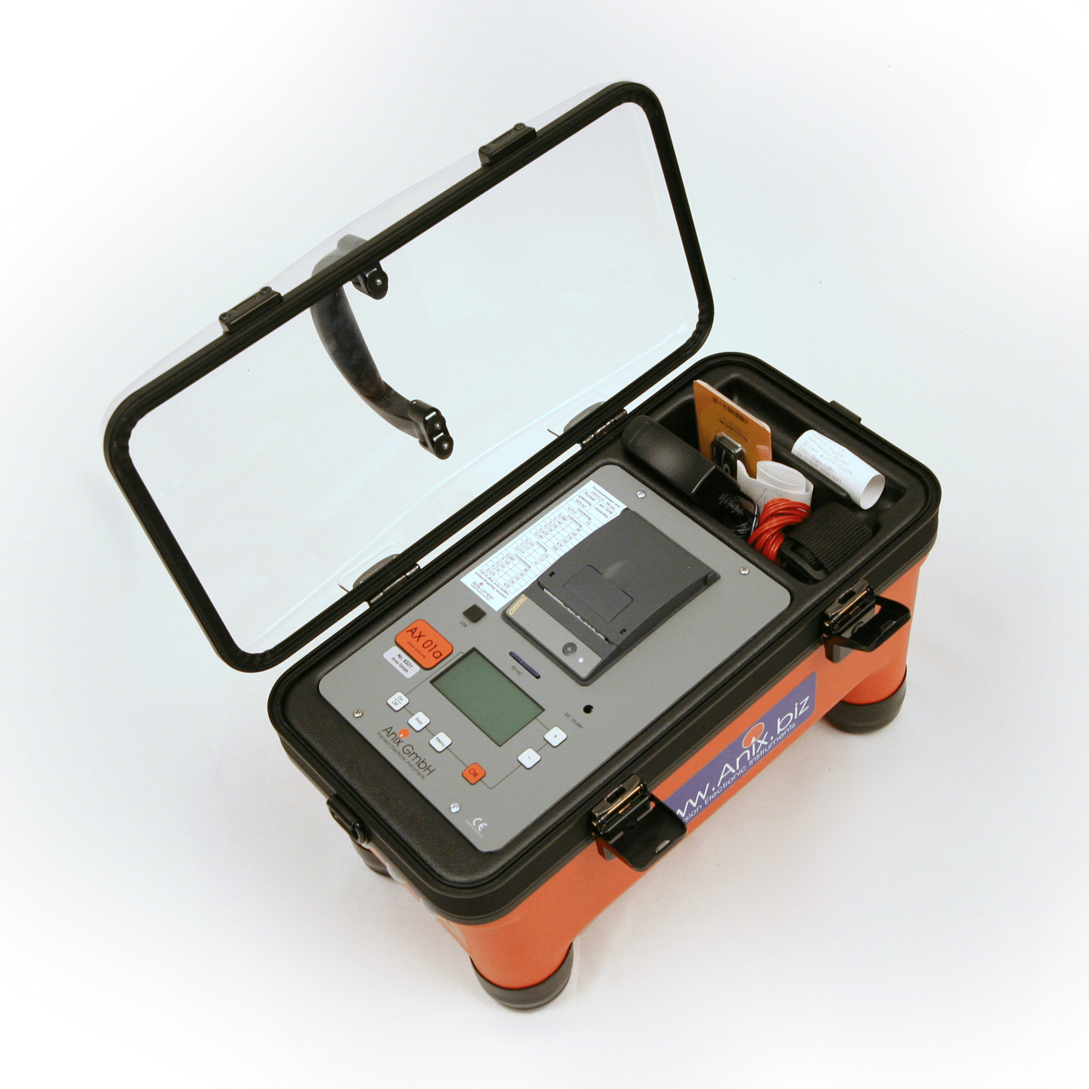 Plate Load Test AX01 Electronic Box Data Capture DIN 18134 and ASTM 1195 / ASTM 1196 bearing capacity
