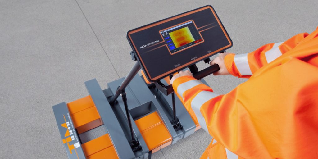 MIT-DOWEL-SCAN Dowel Bar Scanner Tie Bar Alignment & Positioning Test Dowel Bar ASTM E3013 MIT-DOWEL-SCAN Dowel Bar Scanner