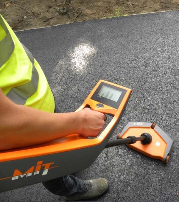 Measurement campaign with MIT SCAN T3 during construction ASTM E3209 / E3209M – 20 and EN 12697-36:2003 Measurement campaign with MIT SCAN T3 during construction ASTM E3209 / E3209M – 20 and EN 12697-36:2003