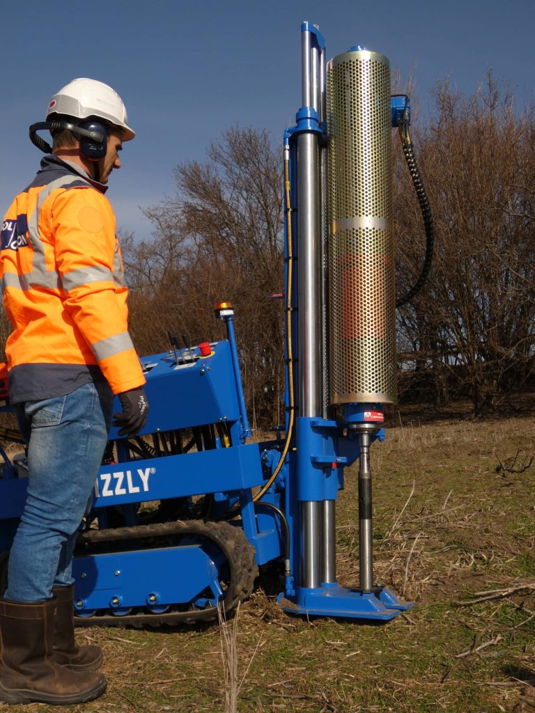 DPSH GRIZZLY Dynamic Probing Super Heavy DPSH site investigation NF P94-063 and EN ISO 22476-2 DPSH GRIZZLY Dynamic Probing Super Heavy DPSH site investigation NF P94-063 and EN ISO 22476-2