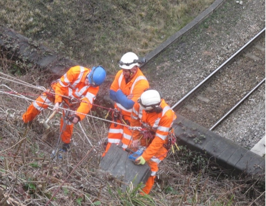 PANDA DCP Variable Energy Slope Stability Strength vs Depth Site Investigation Rail Cutting