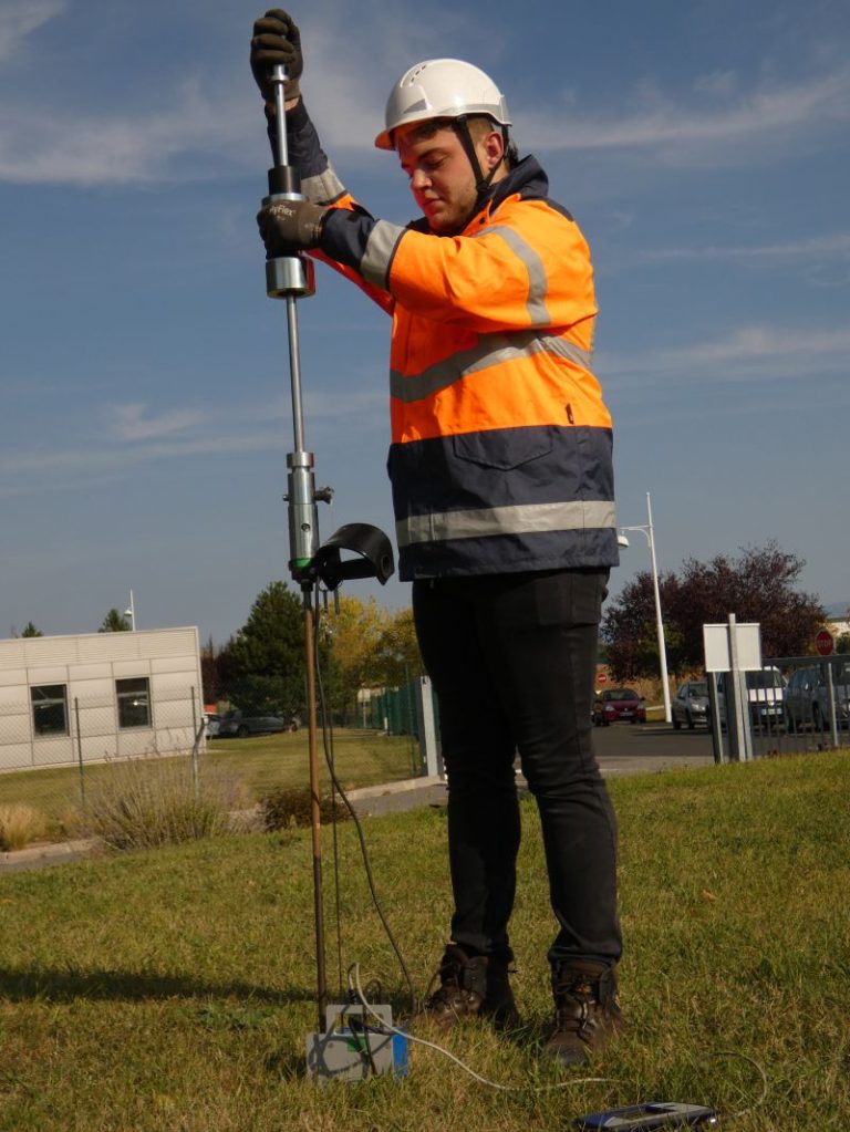 PANDA DCP Probe Hammering Column