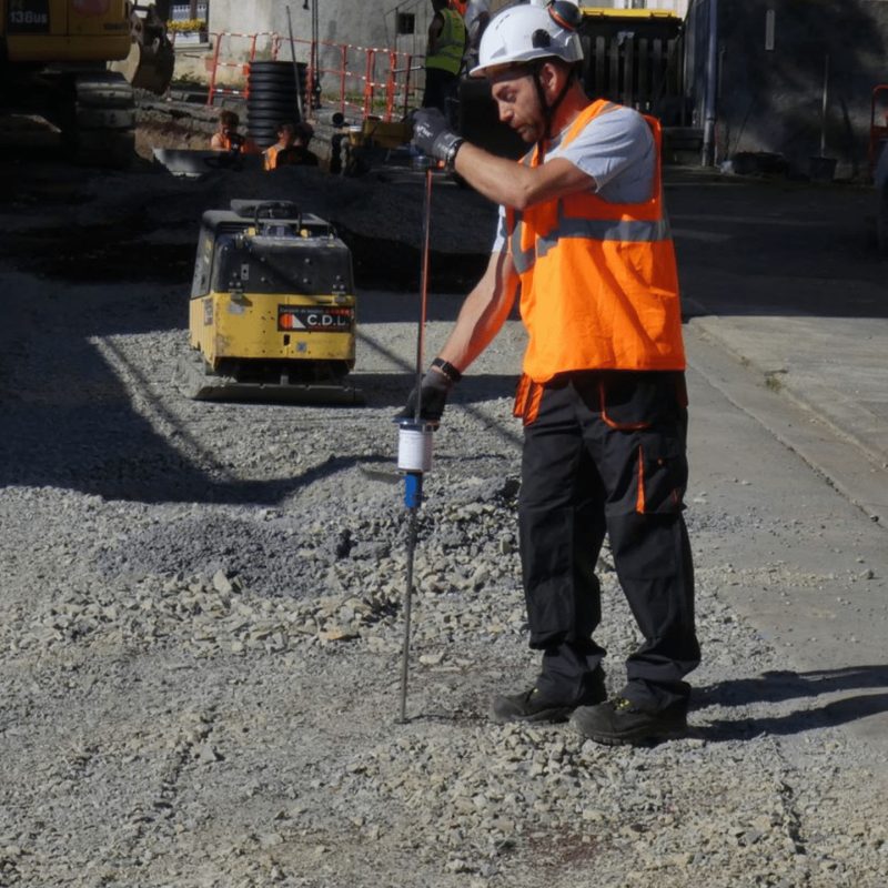 PANDITO dynamic cone penetrometer DCP Layer by Layer Compaction Control