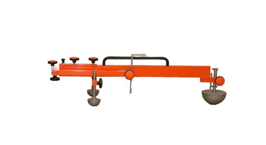 Plate Load Test PLT Reference Beam Anix DIN 18134 and ASTM 1195 / ASTM 1196 bearing capacity