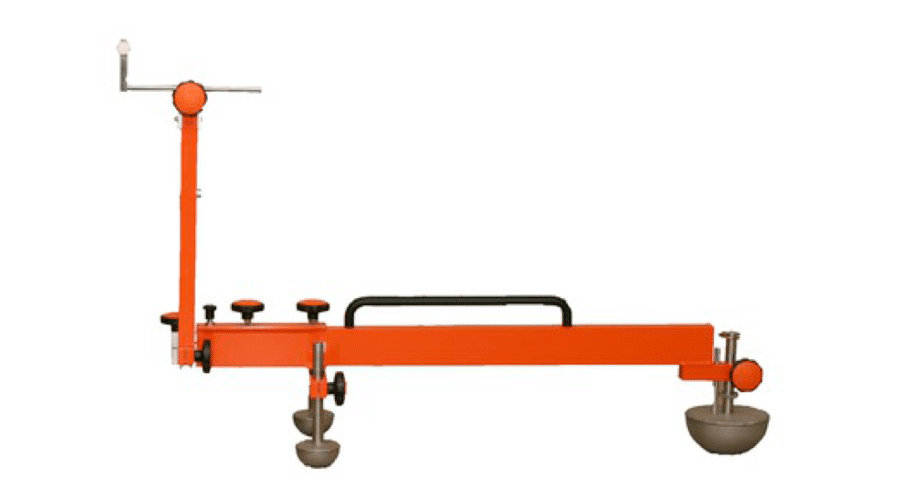 Plate Load Test PLT Reference Beam Anix DIN 18134 and ASTM 1195 / ASTM 1196 bearing capacity