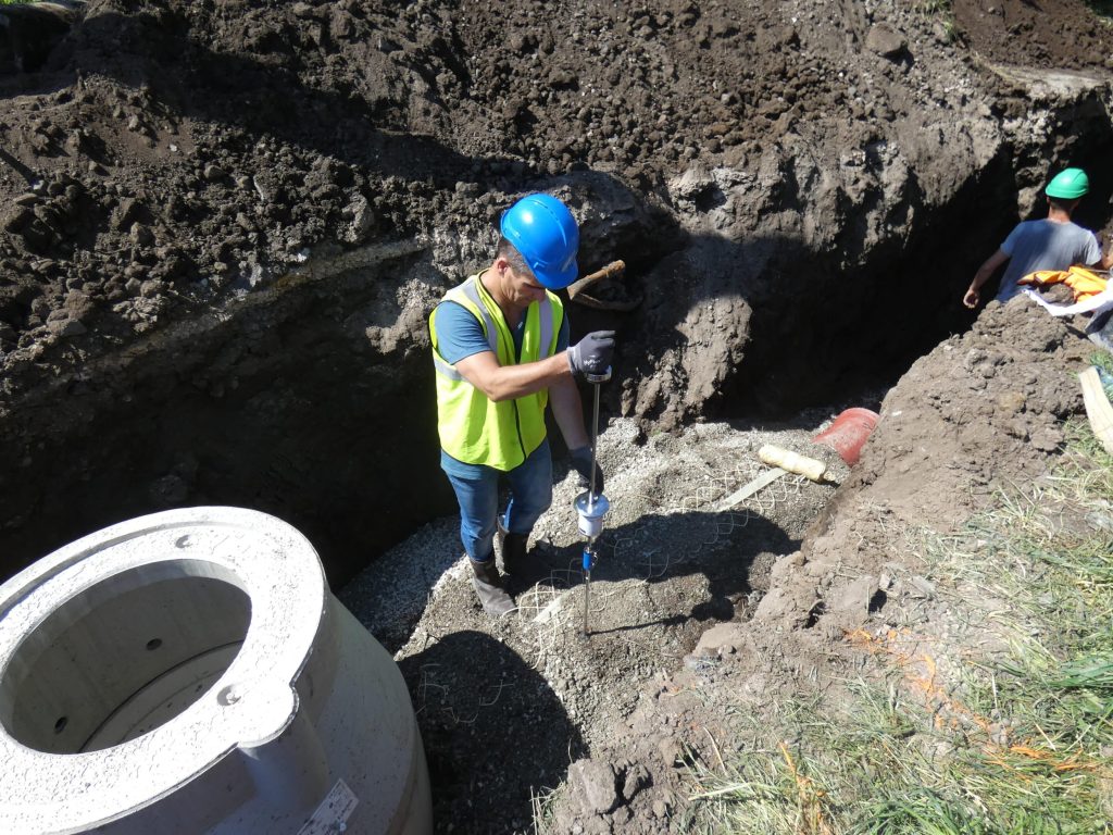 Pipe Backfill Compaction Control PANDITO dynamic cone penetrometer DCP Pipe Backfill Compaction Control PANDITO dynamic cone penetrometer DCP
