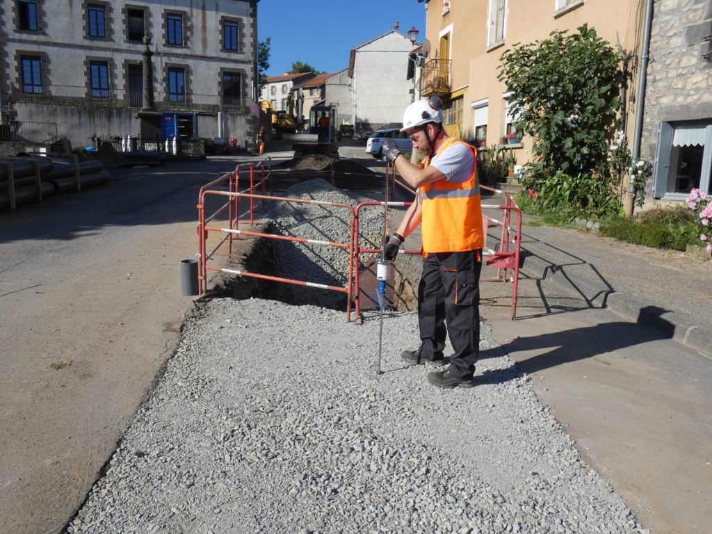 Trench Backfill Layer by Layer Compaction Control PANDITO dynamic cone penetrometer DCP Trench Backfill Layer by Layer Compaction Control PANDITO dynamic cone penetrometer DCP