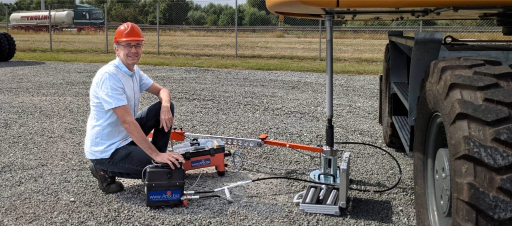 Automated Plate Load Test AX01 Auto Anix DIN 18134 and ASTM 1195 / ASTM 1196 Automated Plate Load Test AX01 Auto Anix DIN 18134 and ASTM 1195 / ASTM 1196 bearing capacity