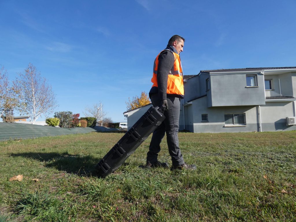 Automated DCP eKodiak® multi mass dynamic cone penetrometer site investigation Automated DCP eKodiak® multi mass dynamic cone penetrometer site investigation