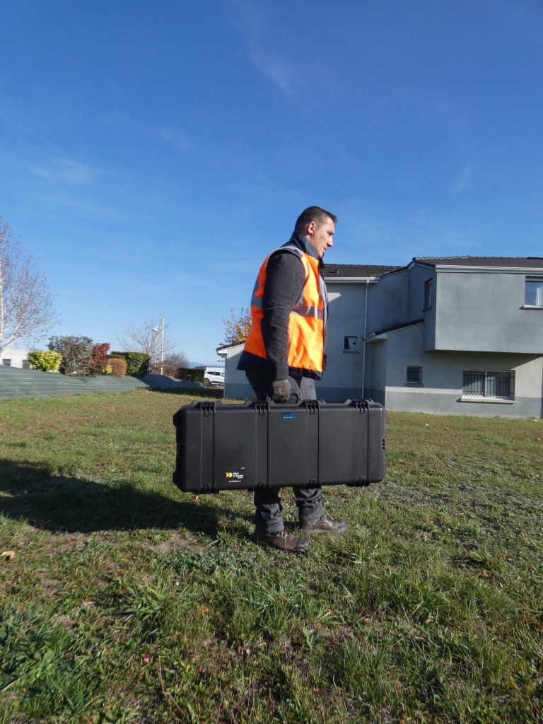 Automated DCP eKodiak® multi mass dynamic cone penetrometer site investigation Automated DCP eKodiak® multi mass dynamic cone penetrometer site investigation