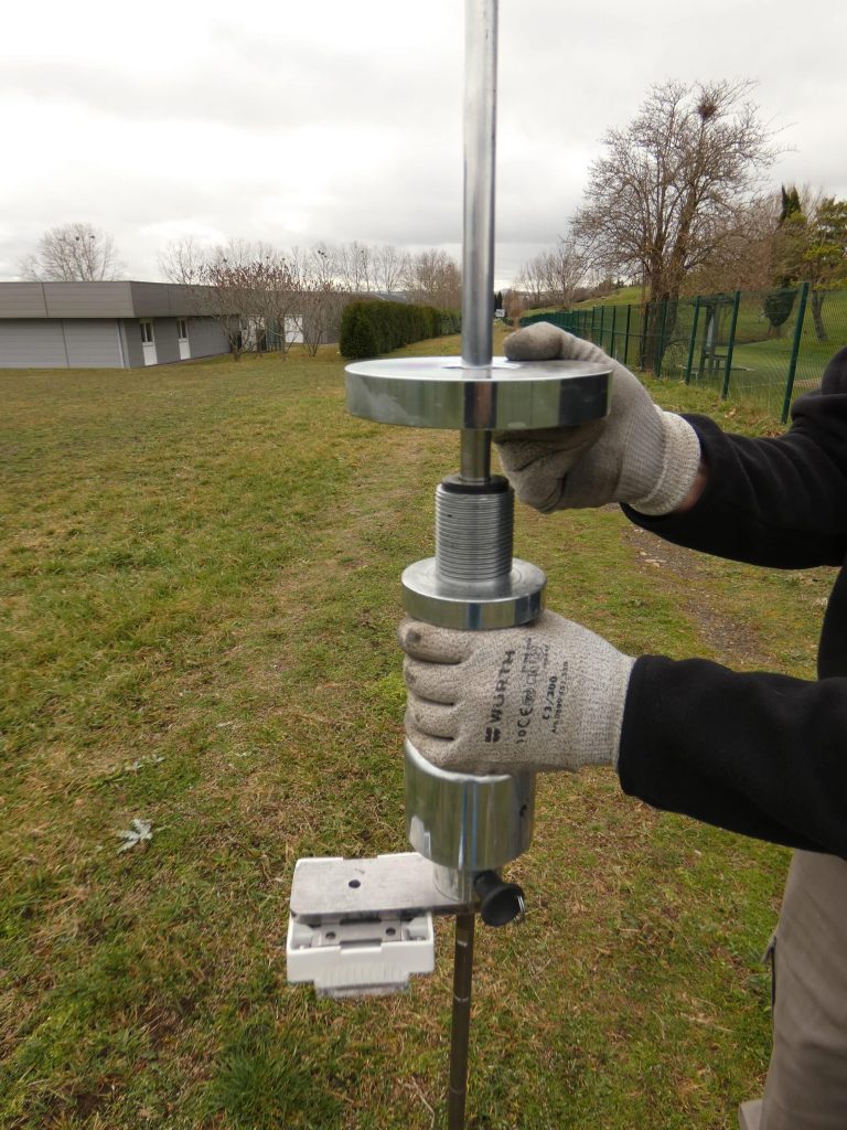 Automated DCP eKodiak® multi mass dynamic cone penetrometer site investigation Automated DCP eKodiak® multi mass dynamic cone penetrometer site investigation