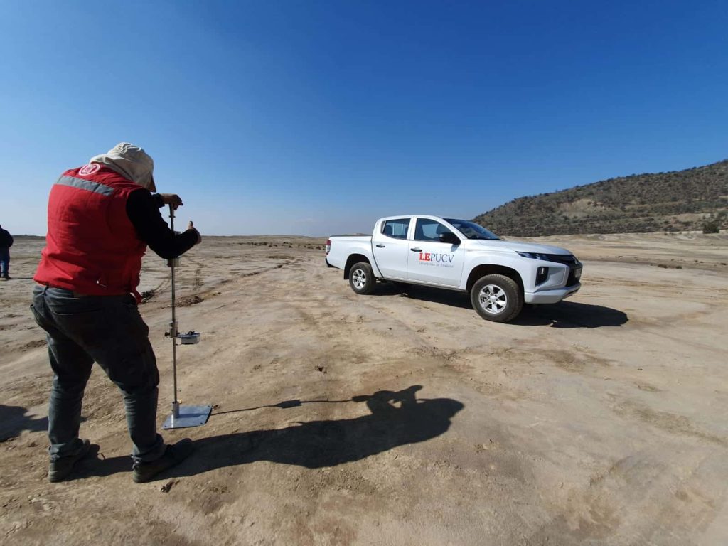 Automated DCP eKodiak® multi mass dynamic cone penetrometer site investigation Automated DCP eKodiak® multi mass dynamic cone penetrometer site investigation