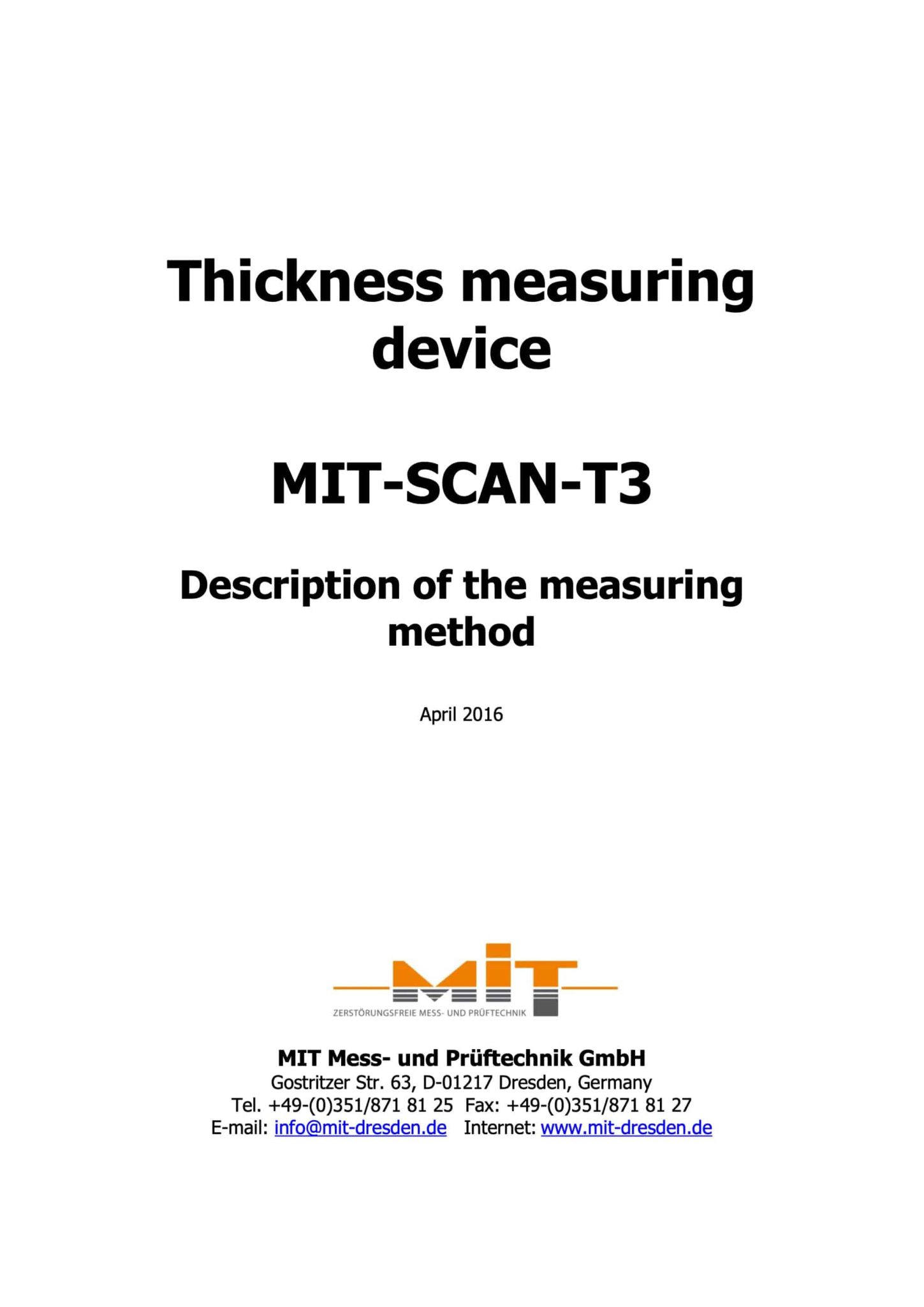 MIT-SCAN-T3 Asphalt & Concrete Pavement Thickness Test - Insitutek