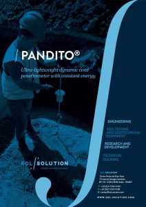PANDITO dynamic cone penetrometer DCP Layer by Layer Compaction Control brochure