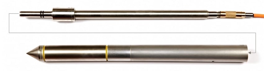 Seismic Module for Seismic CPT(u) Cone Penetration Test Icone A.P. van den Berg