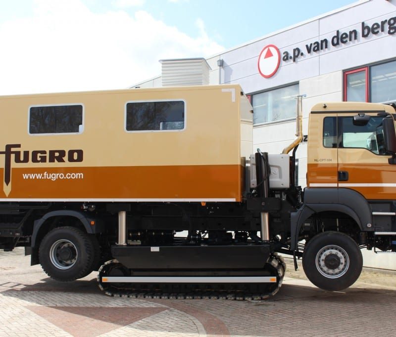 CPT Track Truck Cone Penetration Test A.P. van den Berg