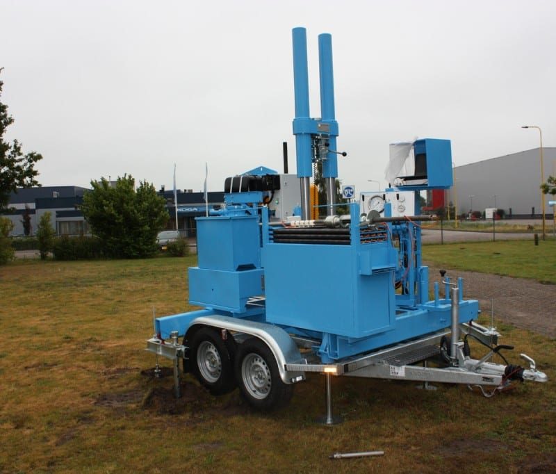 CPT Trailer Rig Cone Penetration Test A.P. van den Berg