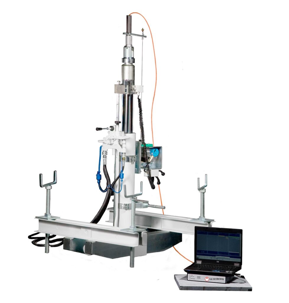 HYSON 100KN Light Weight CPT(U) A.P. van den Berg Data Acquisition