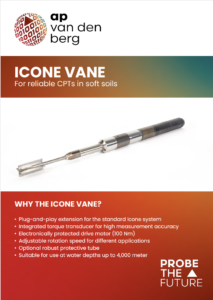 Icone Vane Brochure Cover Page