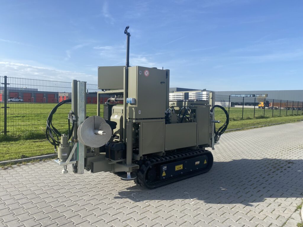 Mini Crawler CPT A.P. van den Berg Anchoring System