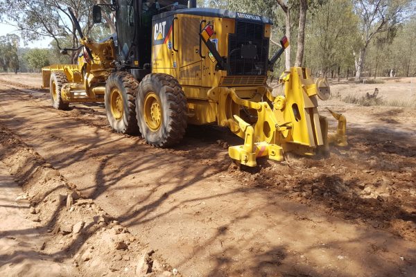 Grader Rip (Before) - Terra 3000 Clay Soil Stabilisation Grader Rip (Before) - Terra 3000 Clay Soil Stabilisation