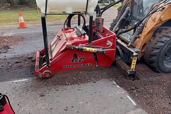 Heavy patching ripping - Terra 3000 Clay Soil Stabilisation Heavy patching ripping - Terra 3000 Clay Soil Stabilisation