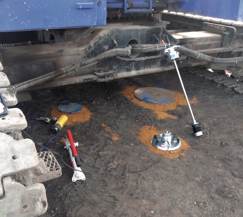 Piling Rig Working Platform Assessment for Compaction Bearing Capacity