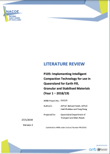 P105 Year 1 2018 2019 Implementation of Intelligent-Compaction in Queensland PSTS116 Intelligent Compaction - Earthworks and Pavements