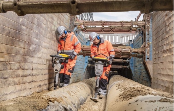Placement and Compaction of the Embedment Zone