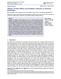 Influence of Initial Stiffness and Foundation Uniformity on Pavement Performance - MnDOT 2025