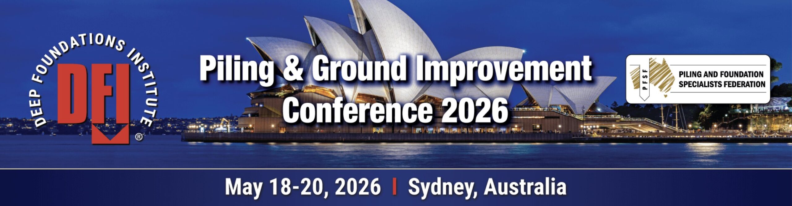 Piling & Ground Improvement Conference 2026