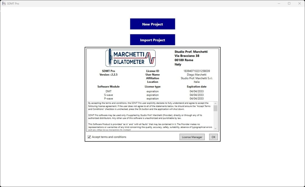 SDMT Pro Software Seismic