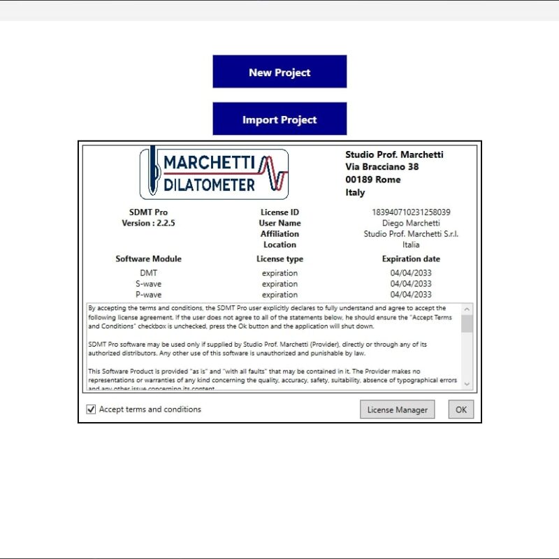 SDMT Pro Software Seismic