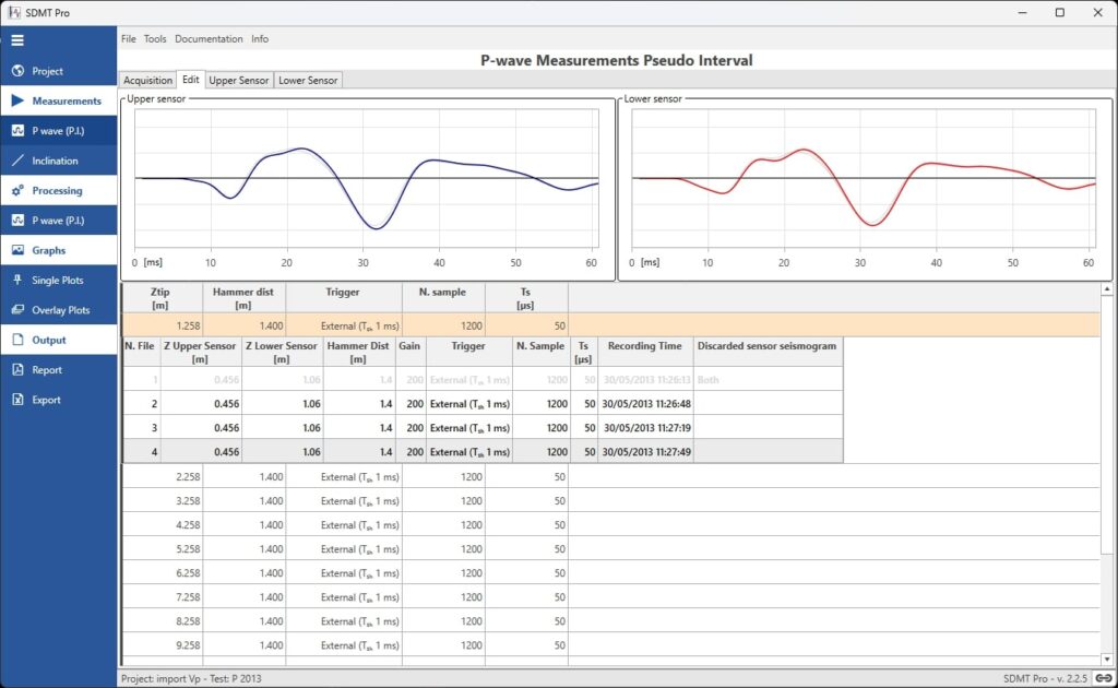 SDMT Pro Software P wave Flat Dilatomerter