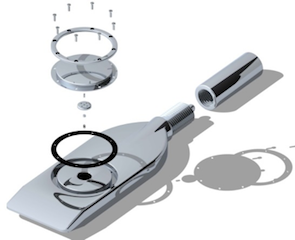 Marchetti Flat Dilatometer DMT Blade Details