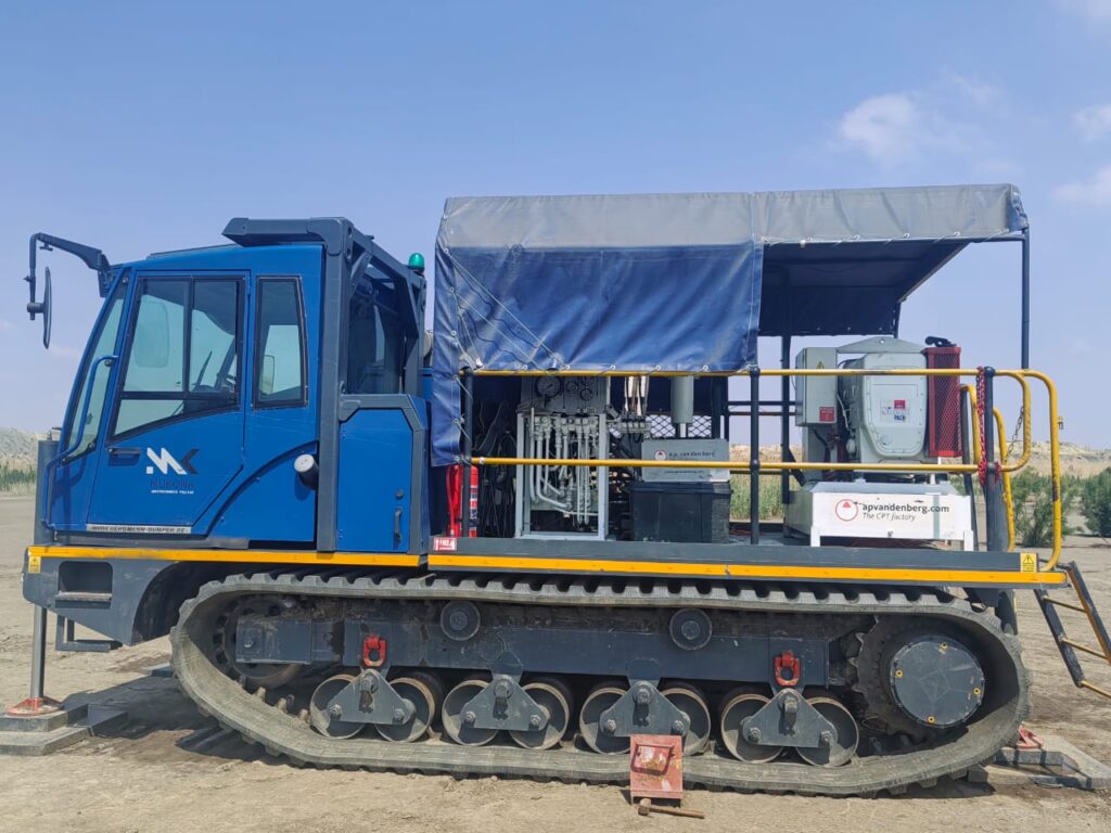 A.P. van den Berg CPT Morooka Hyson 200kN - Mekong Selzer South African Self Build